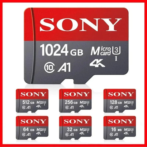 SONY Ultra Micro SD/TF 1TB Flash Memory Card 128GB 256GB 1TB 512GB Micro SD Card 64 128 GB MicroSD Dropshipping For MI Phone