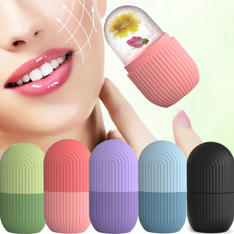 Ice Cube Trays Ice Globe Balls Face Massager Skin Care Tool