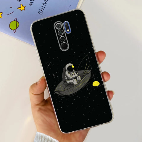 For Xiaomi Redmi 9 Prime Case Fashion Marble Soft Silicone Transparent Phone Back Cover For Xiaomi Redmi 9 Bumper on Redmi9 Capa