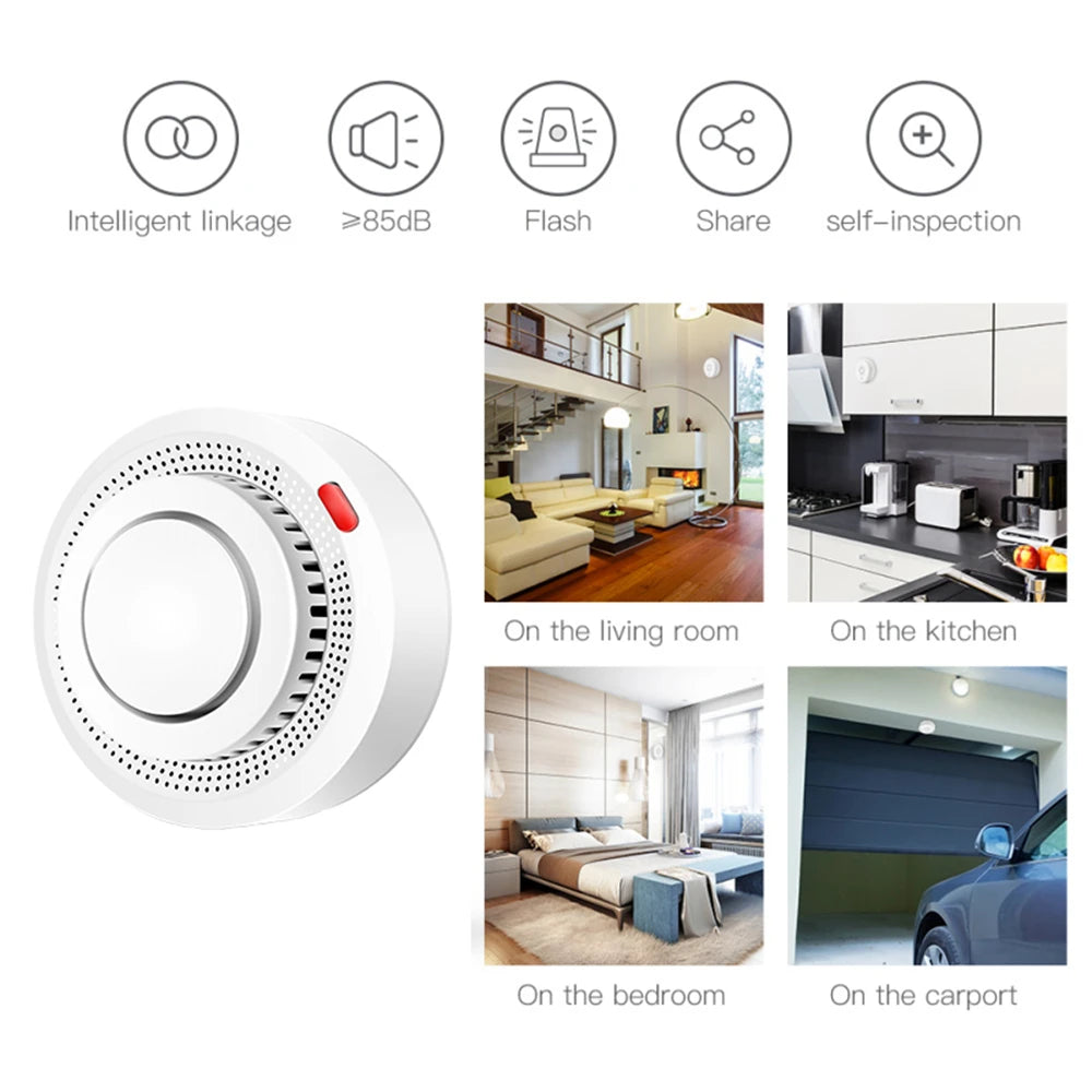 Smart Home Fire Protection Alarm