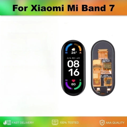 Original AMOLED For Xiaomi Mi Band 4 5 6 7 Pro 7Pro LCD Display Touch Screen Digitizer Assembly