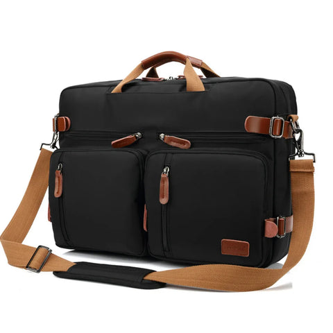 Handbag Business Briefcase Rucksack Convertible Backpack Laptop Bag 15.6 17.3 Inch Notebook Bag Shoulder Messenger Laptop Case