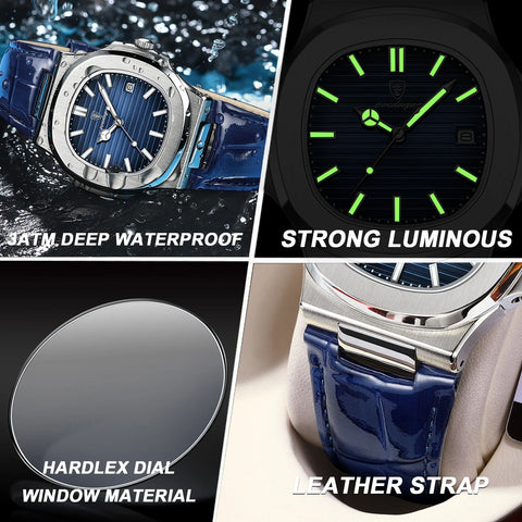 Luxury Man Wristwatch Waterproof
