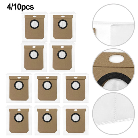 4/10pcs Dust Bags For Cecotec For Conga 2299 For Ultra Home Vital For X-Treme For Genesis Ultra 2499 7490 Vacuum Cleaner Parts