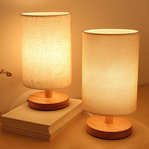 Table Lamp Night Light USB Powered Modern For Bedroom