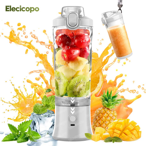 Portable blender mixer 600ML For Shakes and Smoothies Juicer