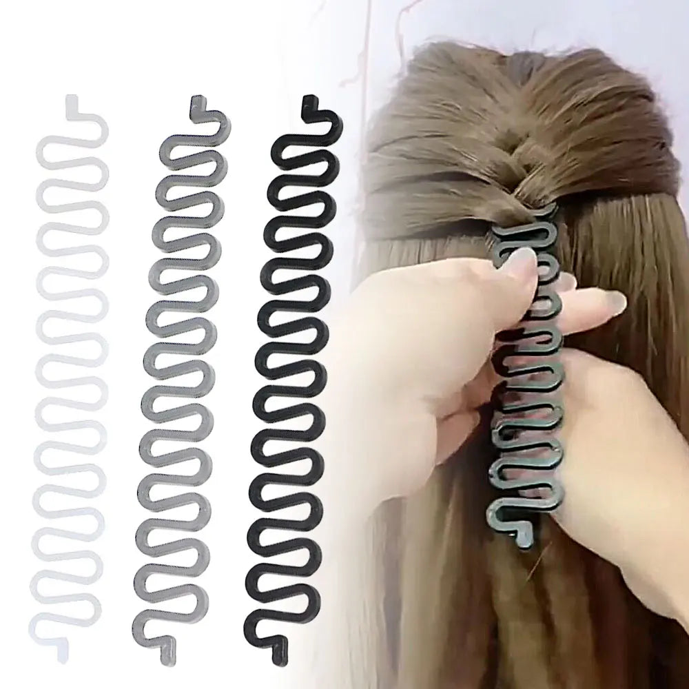 Hair Braiding Tools Fishtail Braid Tool, French Braid Tool for Hair