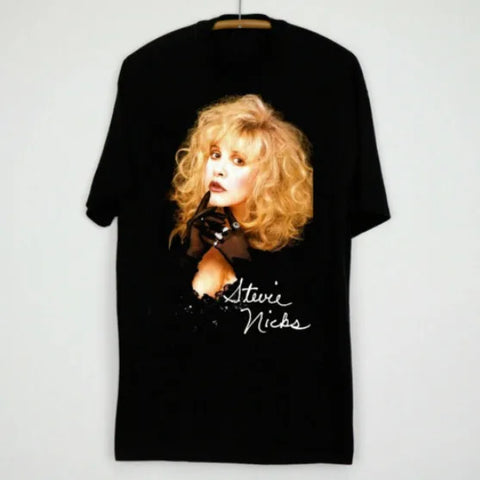 Stevie Nicks Signature Cotton Men Gift For Men T- Shirt long sleeves