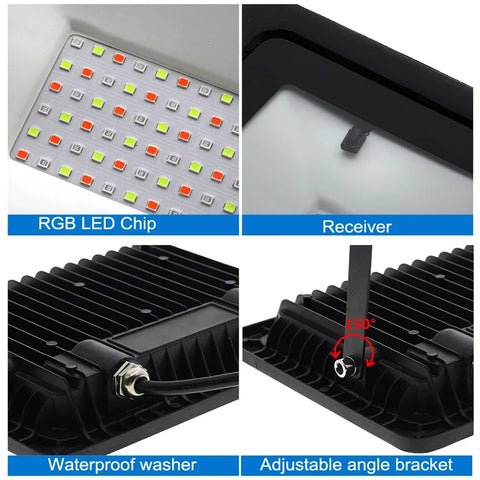 RGB LED Floodlight Reflector Outdoor Lighting