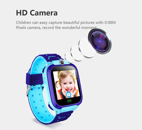 Kids Watches Call Kids Smart Watch Children GPS SOS Waterproof Smartwatch Clock SIM Card Location Tracker Child Watch For XIAOMI