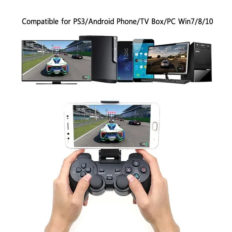 2.4Ghz Wireless Gamepad PC Game Controller