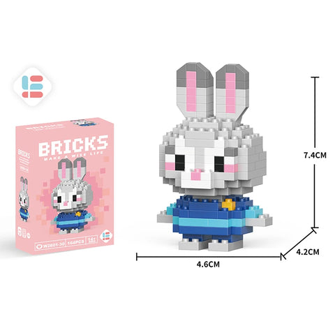 Disney Anime Princess Building Blocks Stitch Mickey Mouse mini Action toy Figures Blocks Toys Bricks Assemble Toys Kids Gifts