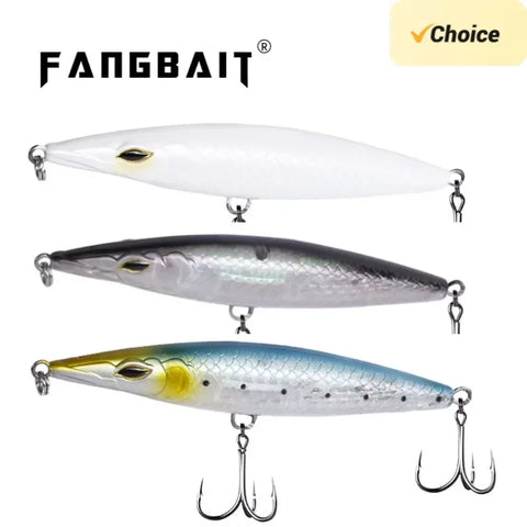 Floating Pencil Fishing Lures Stickbait Topwater Surface Walk The Dog