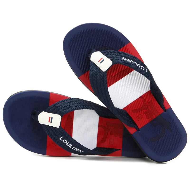 High Quality Brand Hot Sale Flip Flops Men Summer Beach Slippers