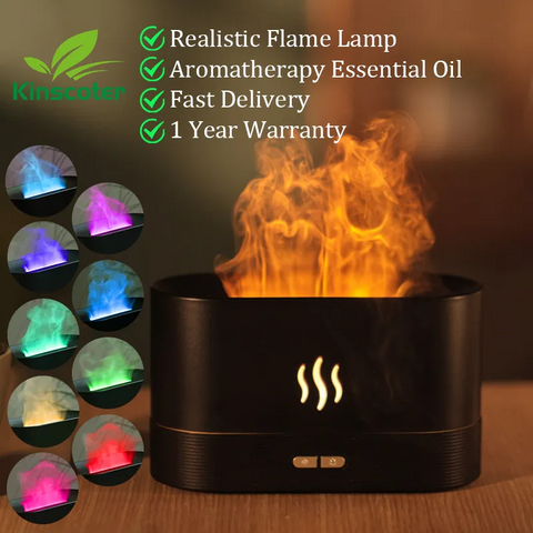 Kinscoter Aroma Diffuser Air Humidifier Ultrasonic Cool Mist Maker