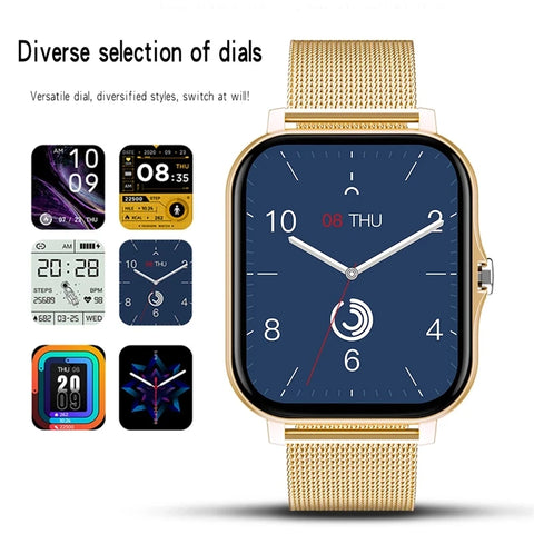 LIGE Brand Smartwatch For All Smartphone Connections Smart Watch Bluetooth Call Men Waterproof Watches Sport Bracelet Women