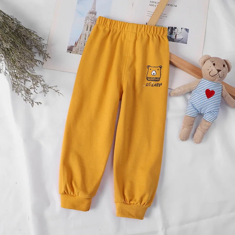 1-5Y Baby Boys Girls Pants Autumn Warm Toddler