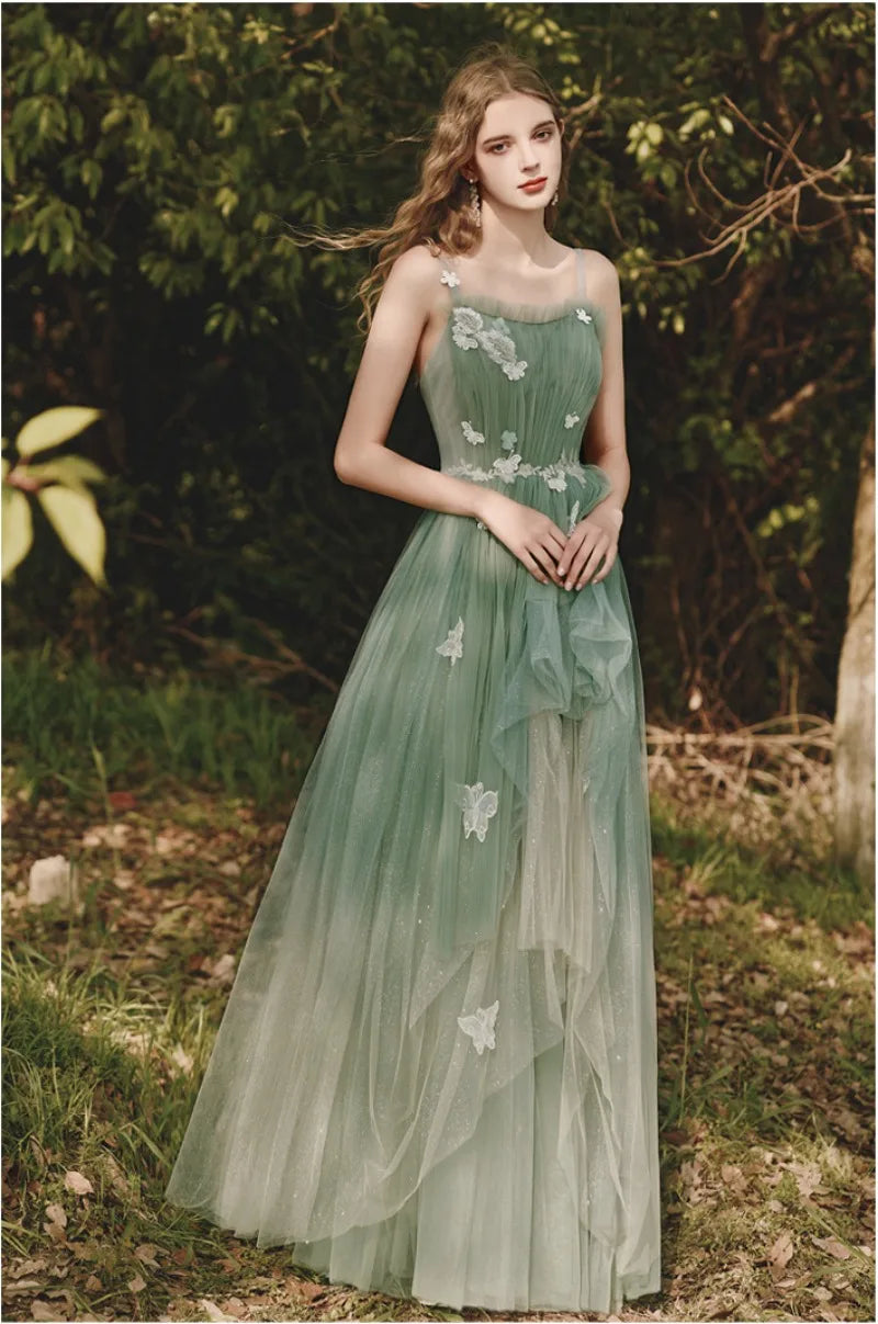 Long Skirt Elegant Ladies Banquet Prom Dress For Women