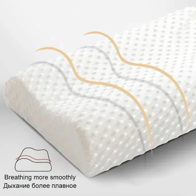 Memory Foam Pillow for Sleeping Adjustable Side Sleeper Pillow for Neck Shoulder Pain Relief Orthopedic Contour Pillow JAF028