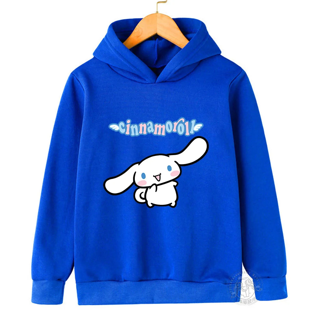 Kids Cinnamoroll Hoodies Boys Clothes