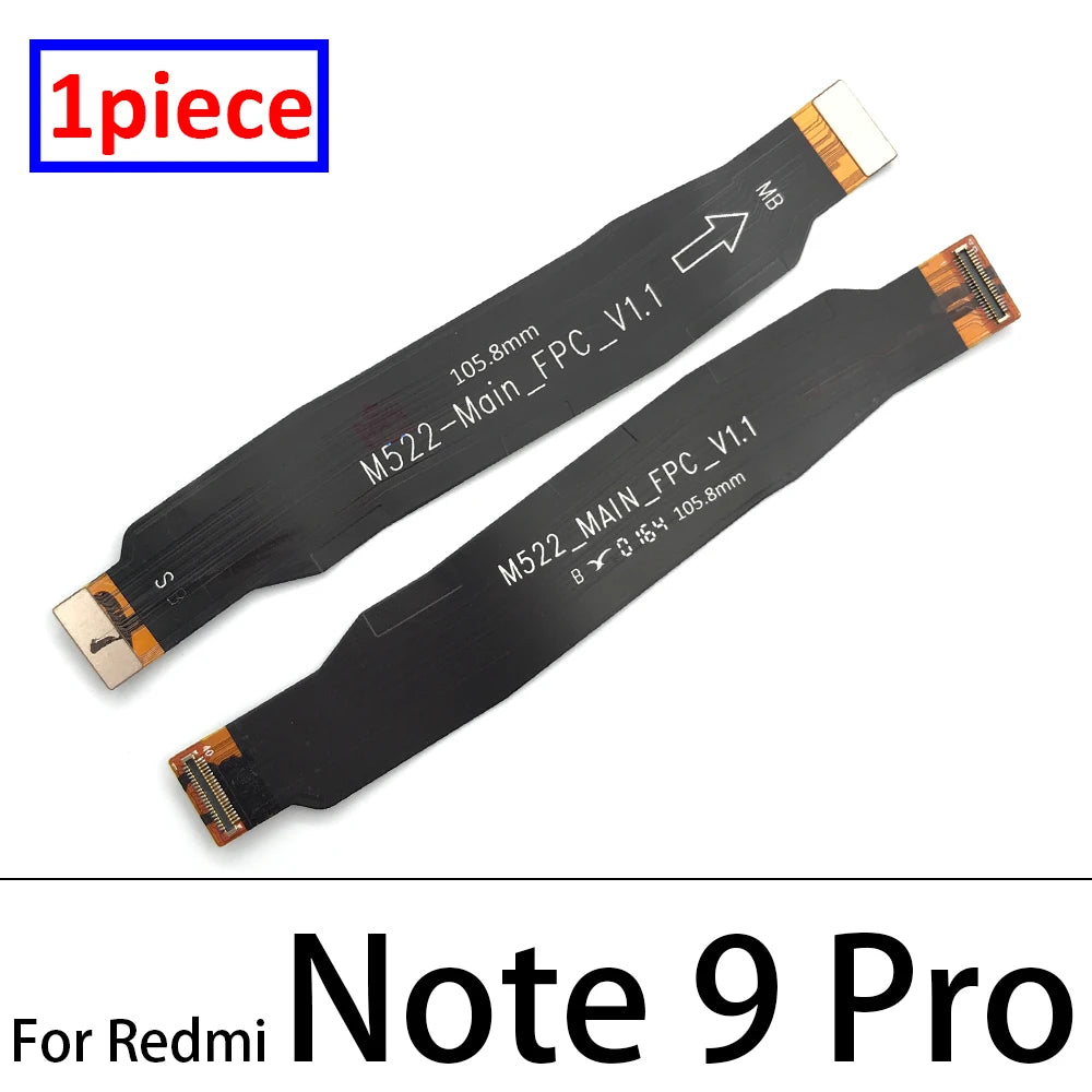 New For Xiaomi Redmi Note 6 7 8 8T 9 9s Pro Main Board Mainboard Motherboard Connector Flex Cable