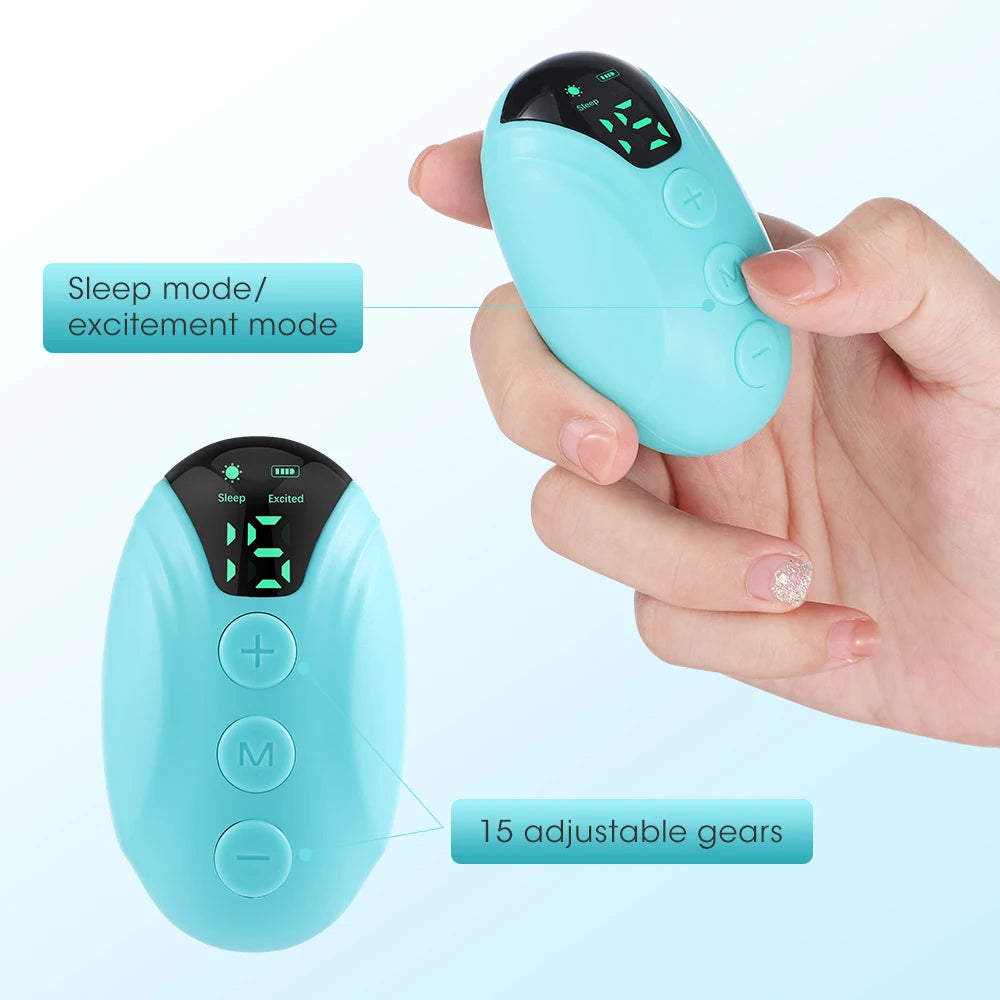 Handheld Sleep Aid Device Micro Current Intelligent Help Sleep Devices for Sleep Massager Relief Anxiety Stress Hypnosis Tool