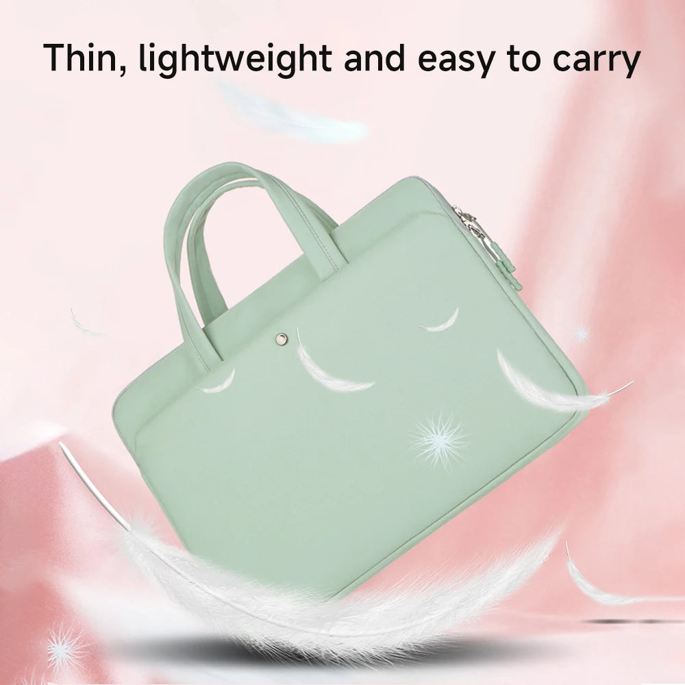 CASEPOKE Women Laptop Case 13.3in 14.6in 15.6in Handbag for Tablet Moblie Phone Laptop Bag for Macbook Air Pro Lenovo Xiaomi HP