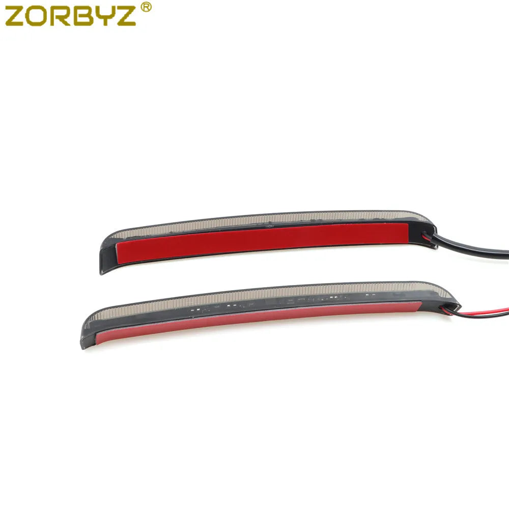 ZORBYZ Motorcycle Red LED Saddlebag Brake Flowing Turn Signal Light For Harley Touring Street Glide FLHX 2014-2022