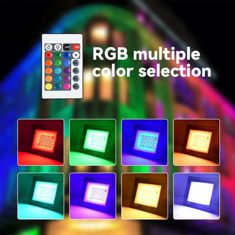 RGB LED Floodlight Reflector Outdoor Lighting