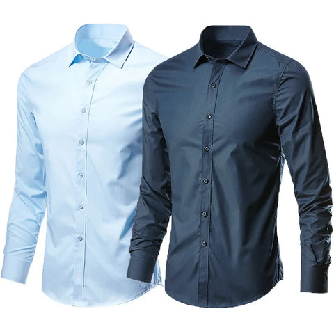 Men's Business Dress Slim Fit Working Shirt