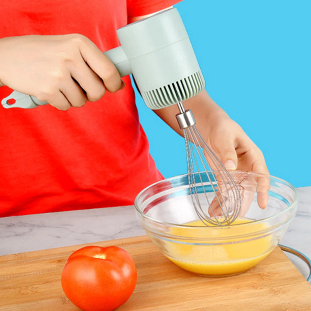 USB Electric Food Mixer Wireless Hand Blender