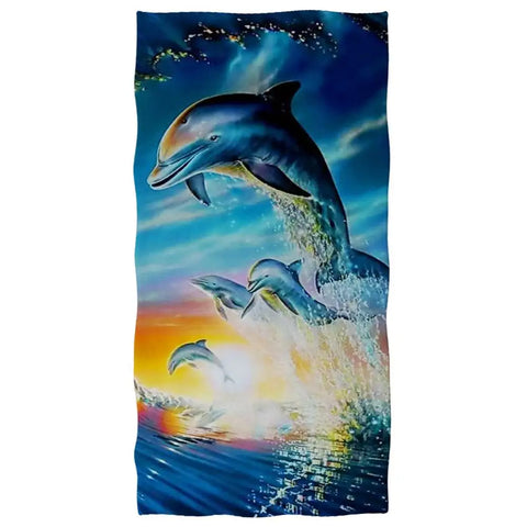 Ocean Animals Cotton Bath Towels