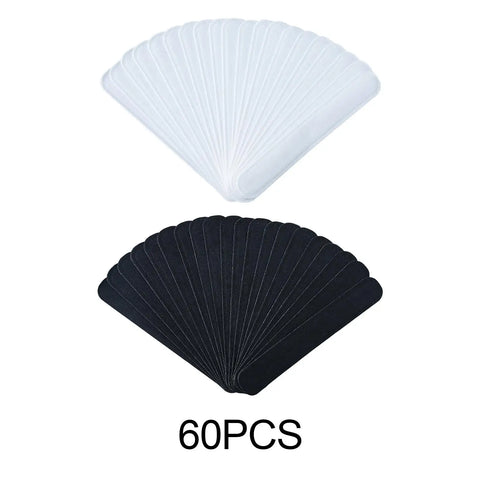 60Pcs Hat Sweat Liner Absorbent Pad