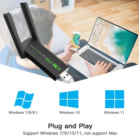 Wireless Dongle Receiver  Antenna