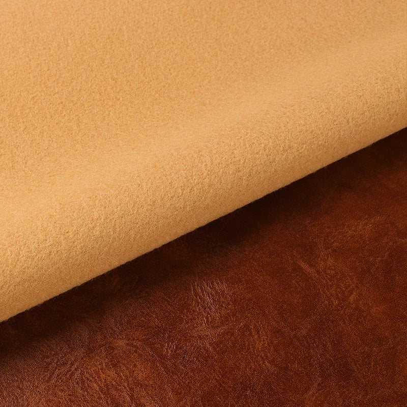 Leatherette Upholstery Fabric Synthetic by The Yard for DIY Crafts
