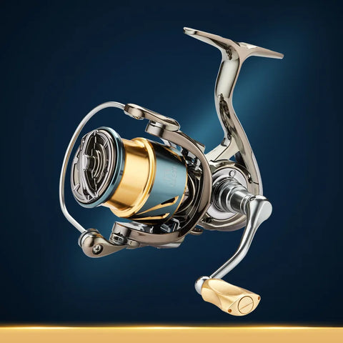 2024 NEW RYOBI Fishing Reel 12+1BB stainless steel bearings 5.5:1 shallow cup Reel 15 KG Max Drag Spinning Reel 1000-5000 series