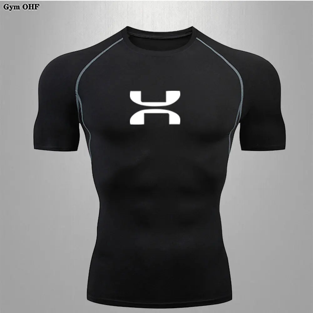 Shirts Gym Jerseys Fitness Running T-Shirt Men's Breathable Sportswear