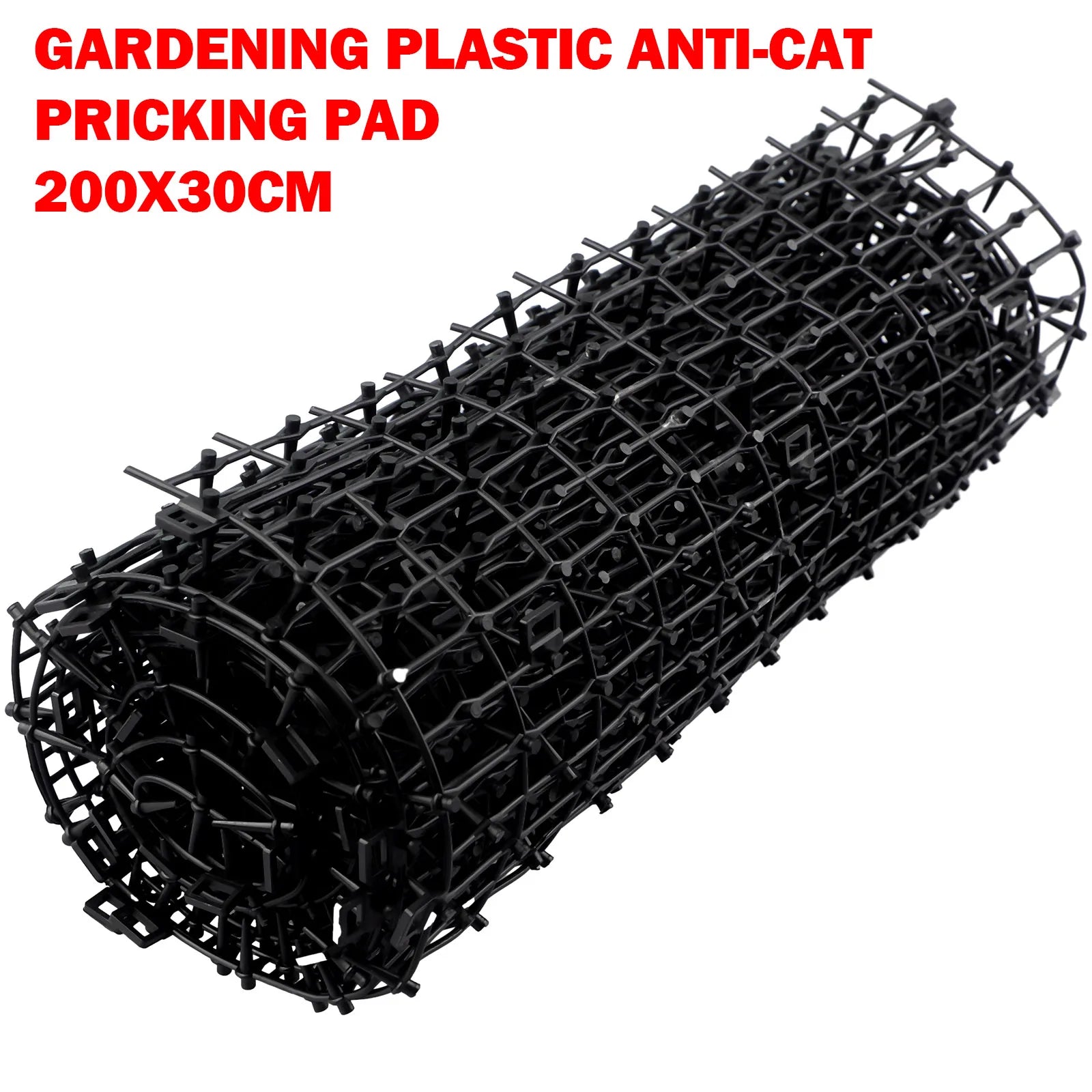 2M Dog Cat Scat Mat Animal Deterrent Repellent Plastic Scarer-Spike Tool Polypropylene Anti Cat Mat Household Garden Tools