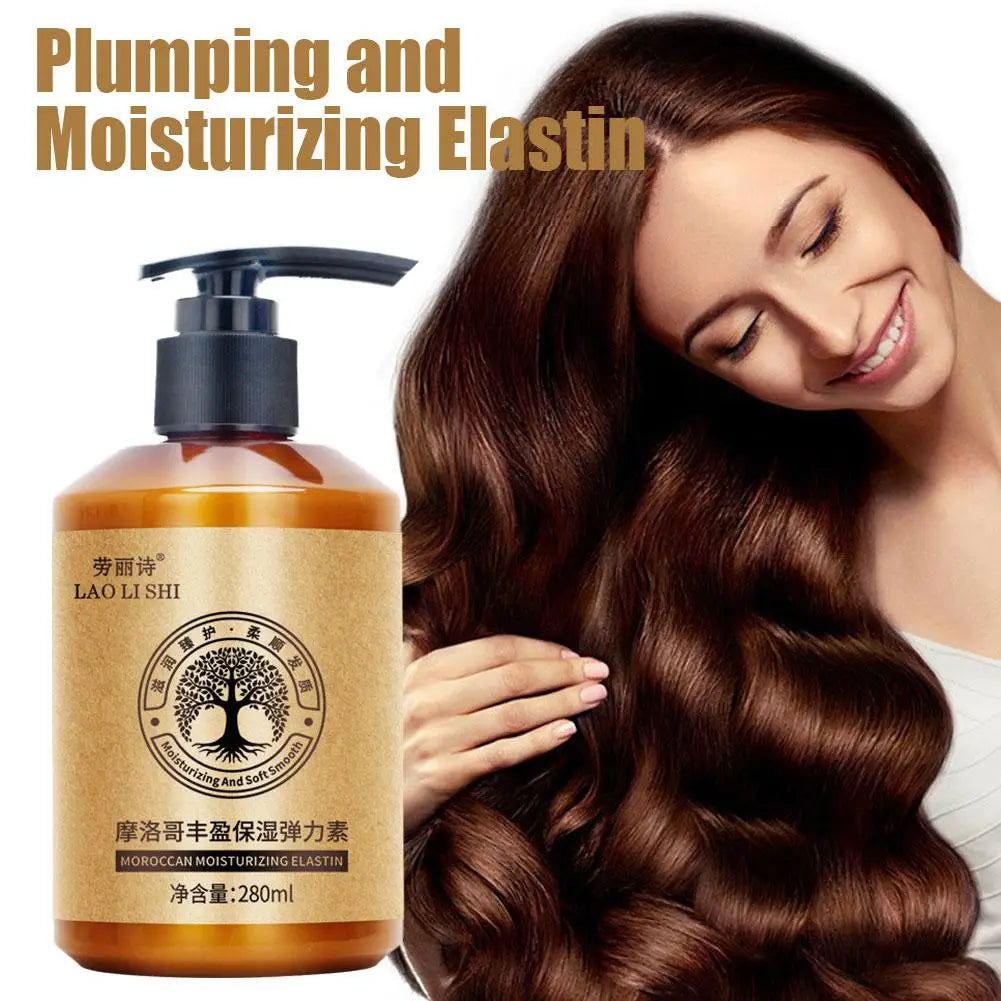 Pump-Hair Shape Gel Moroccan Moisturizing Volumizing Hair Gel