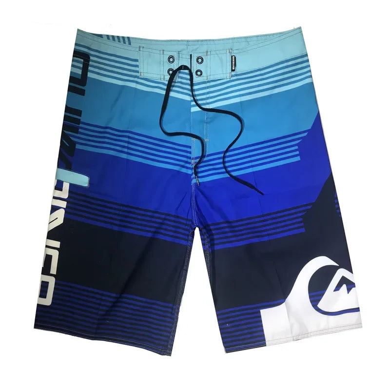 New Swimwear Men Swim Beach Shorts Mens Swimming Trunks Swimsuit Man bermuda Beachwear Surf Board Bathing Suit Pocket Badeshorts