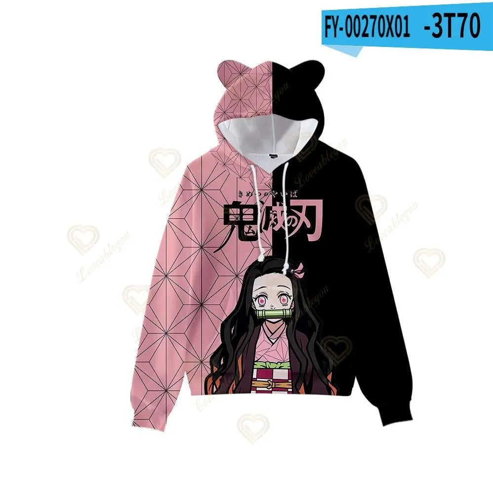 New Demon Slayer Children's Clothing Hoodie