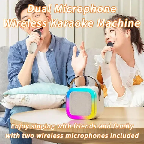 Karaoke Wireless Microphone Bluetooth Speaker