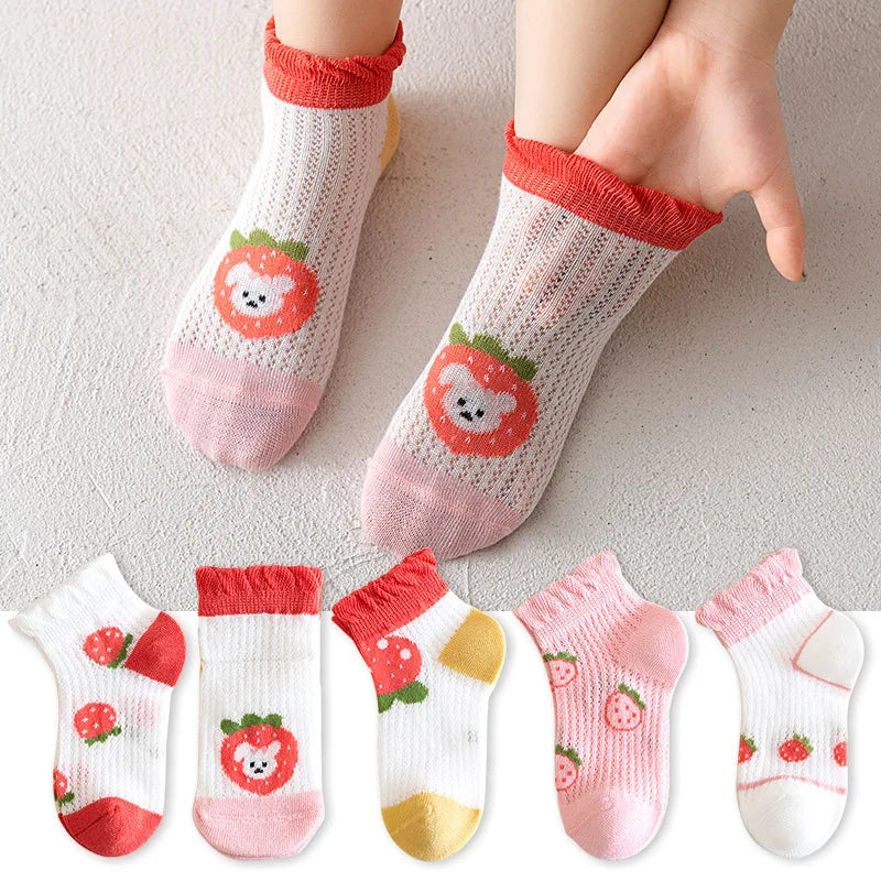 Fashion Cotton Solid Children Socks