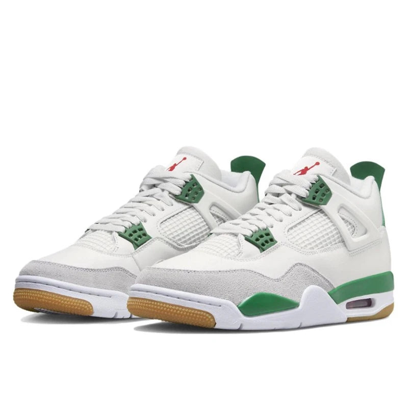 Nike x Air Jordan 4 Retro SB Pine Green Basketball Shoes For Men's