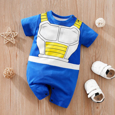 Comfortable Soft Short Sleeved Baby Jumpsuit