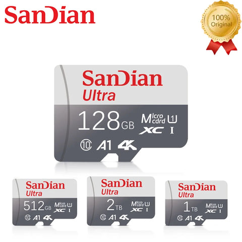 2TB 1TB Micro TF SD Card 512GB Memory Card 128GB High Speed Class 10 Mini SD Card For Nintendo Switch Diy Gaming Camera 2024 NEW