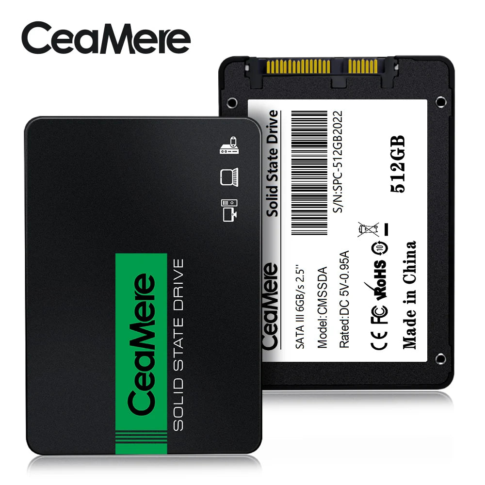 Wholesale 10PCS SSD 120GB 128GB Sata3 solid state drive 2.5 240GB 256GB hdd 512GB 480GB 960GB 1TB 2TB 4TB hard disk for Laptop