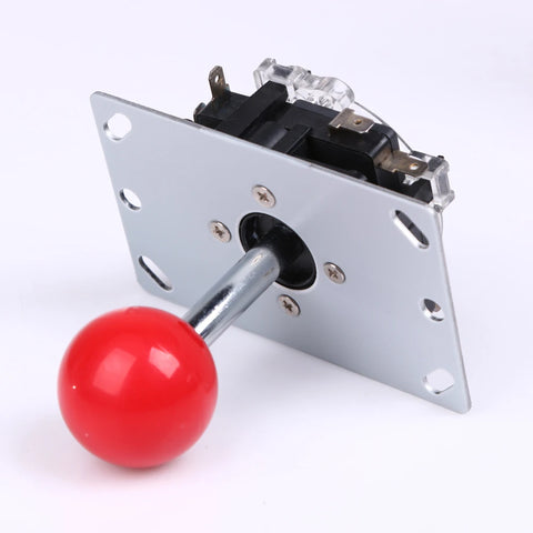 Red 8 Way Arcade Game Joystick Ball