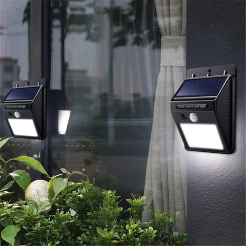 Solar Motion Sensor Wall Lights