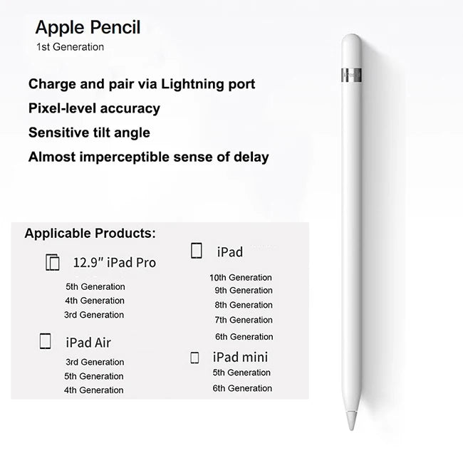 For Apple Pencil 1st Generation Stylus Pen